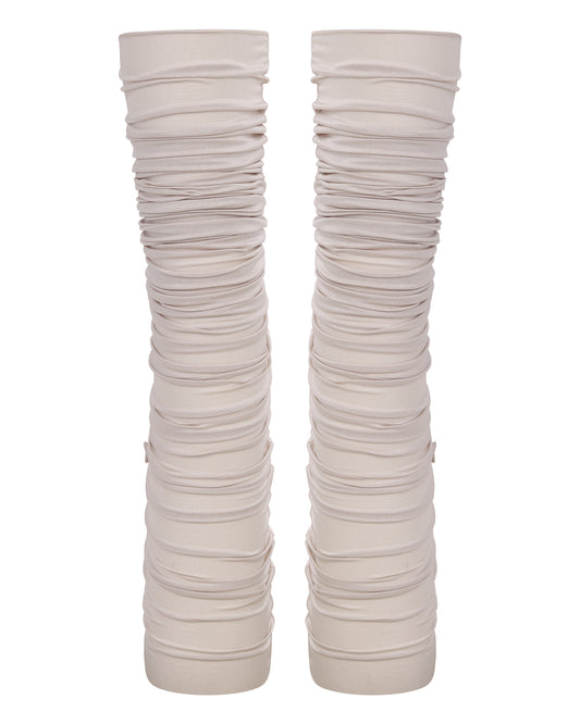 OPEN HEEL STOCKING // COSMIC LATTE