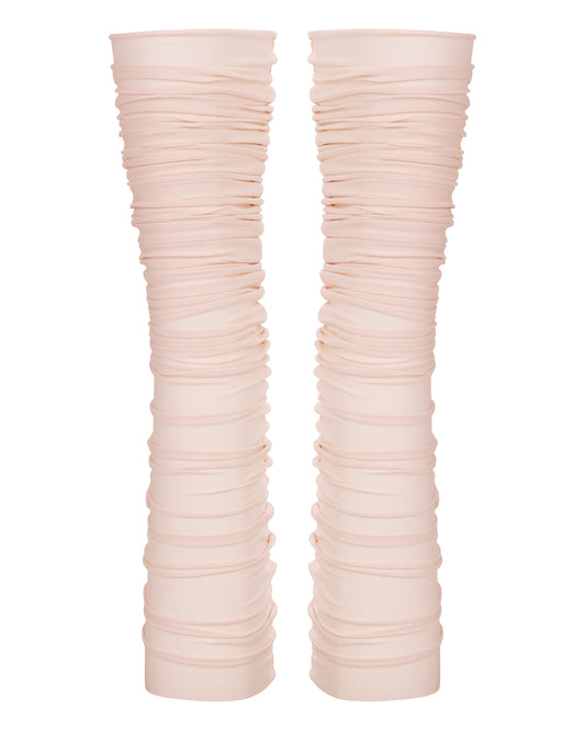 OPEN HEEL STOCKING // PINK MIST
