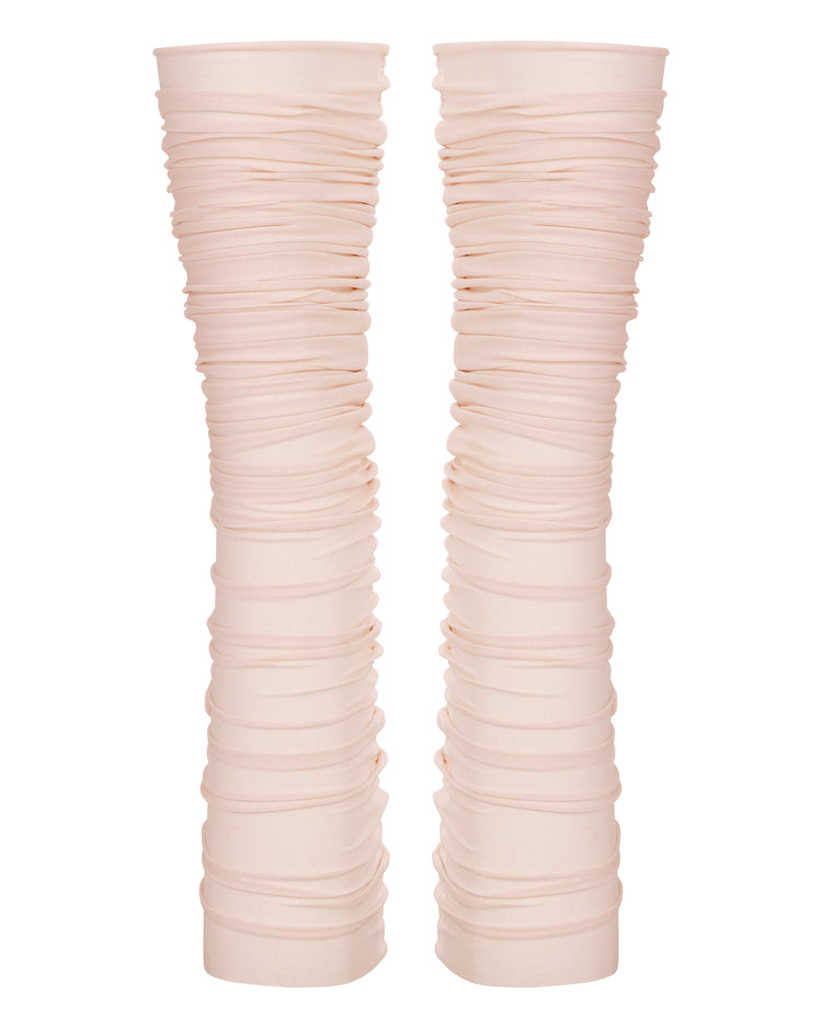 OPEN HEEL STOCKING // PINK MIST
