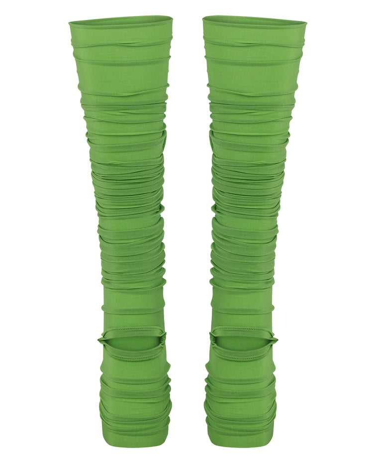 SHEER SHIMMER STOCKING // FROG