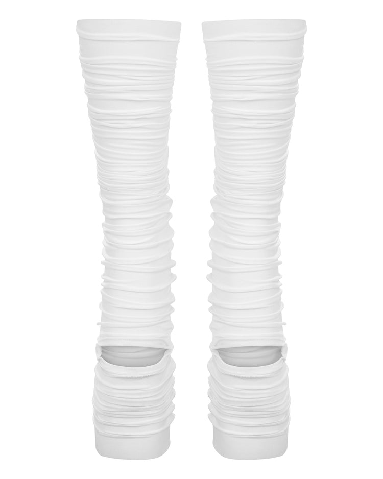 OPEN HEEL STOCKING // OPTIC WHITE