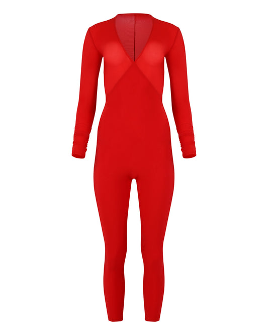 SHEER SHIMMER CATSUIT // ADRENALINE RUSH