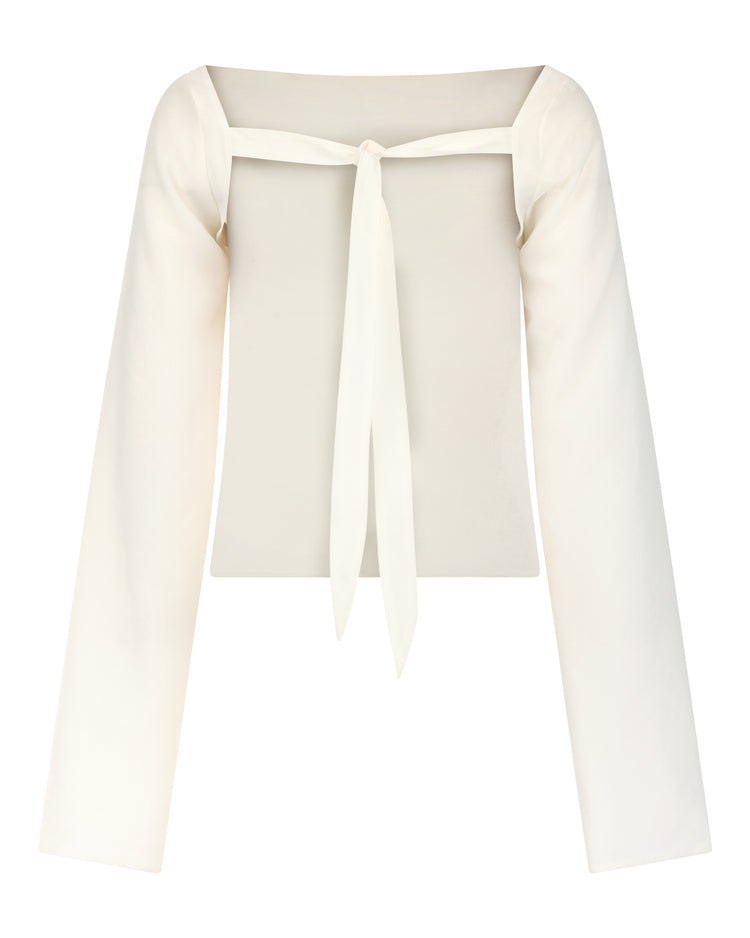 PARACHUTE OPEN BACK BLOUSE // MILKY WAY