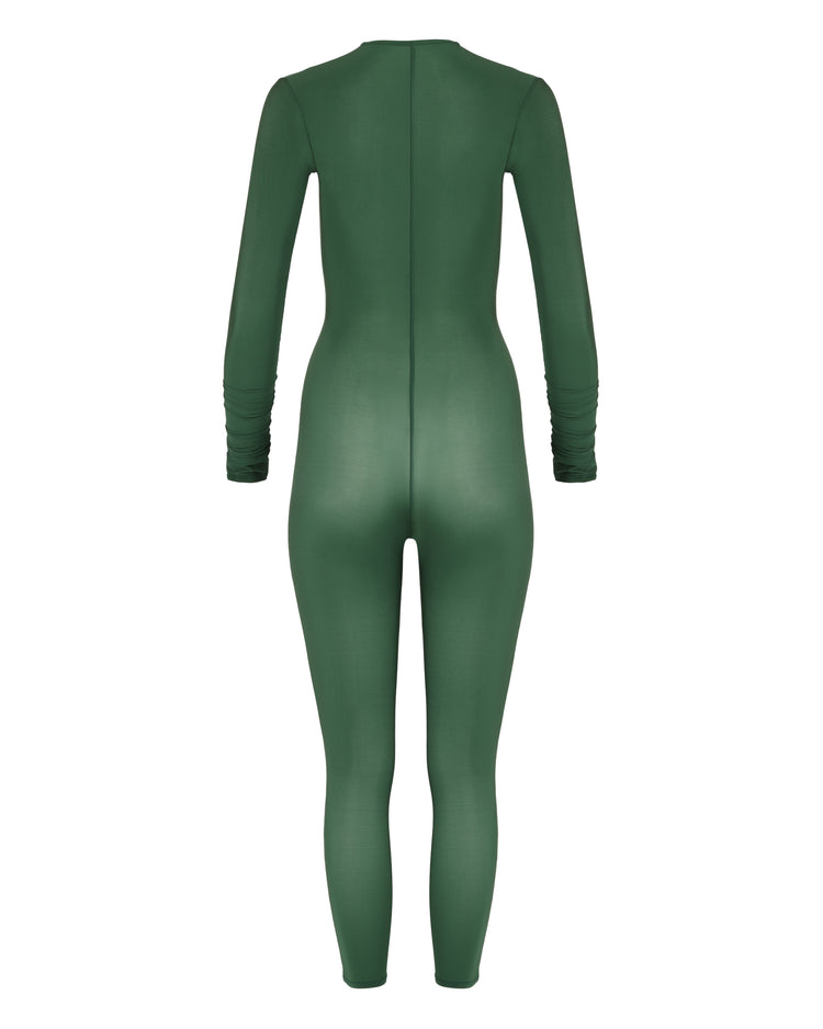 SHEER SHIMMER CATSUIT // EDEN