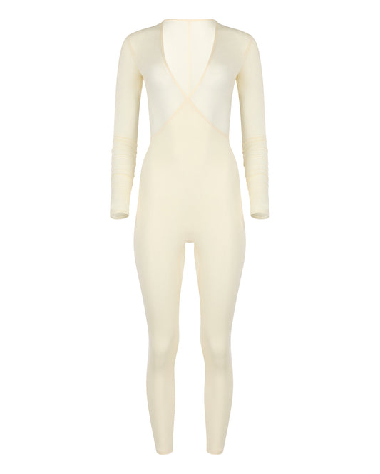WRAP SNATCH CATSUIT // MOON GLOW