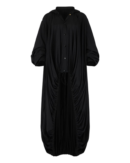 HOODED BALLOON WINDBREAKER // MAGNETIC