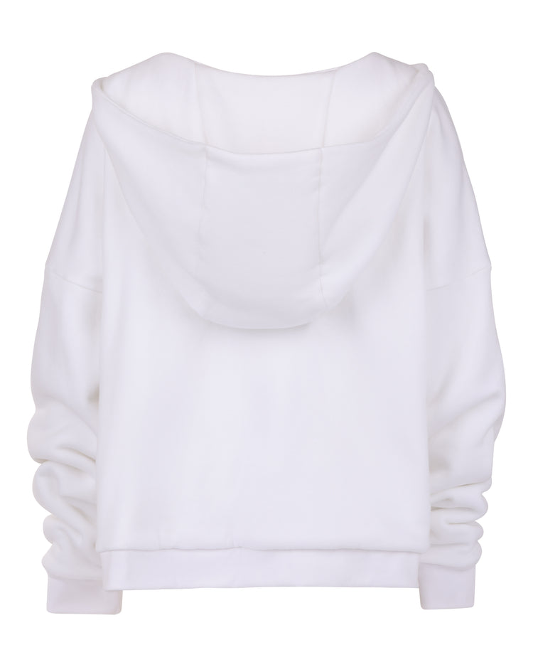 OVERSIZED CLOUD HOODIE // OPTIC WHITE