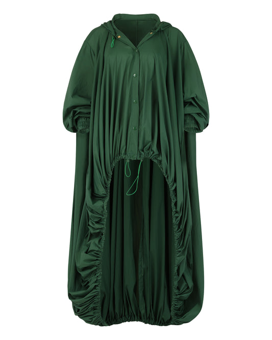 HOODED BALLOON WINDBREAKER // EDEN