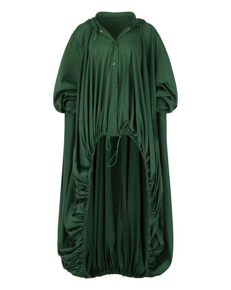 HOODED BALLOON WINDBREAKER // EDEN
