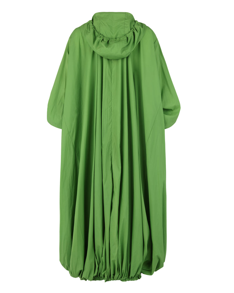 HOODED BALLOON WINDBREAKER // FROG