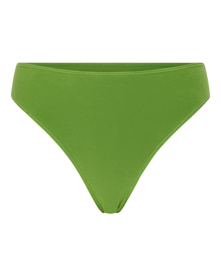 COTTON JERSEY THONG // FROG