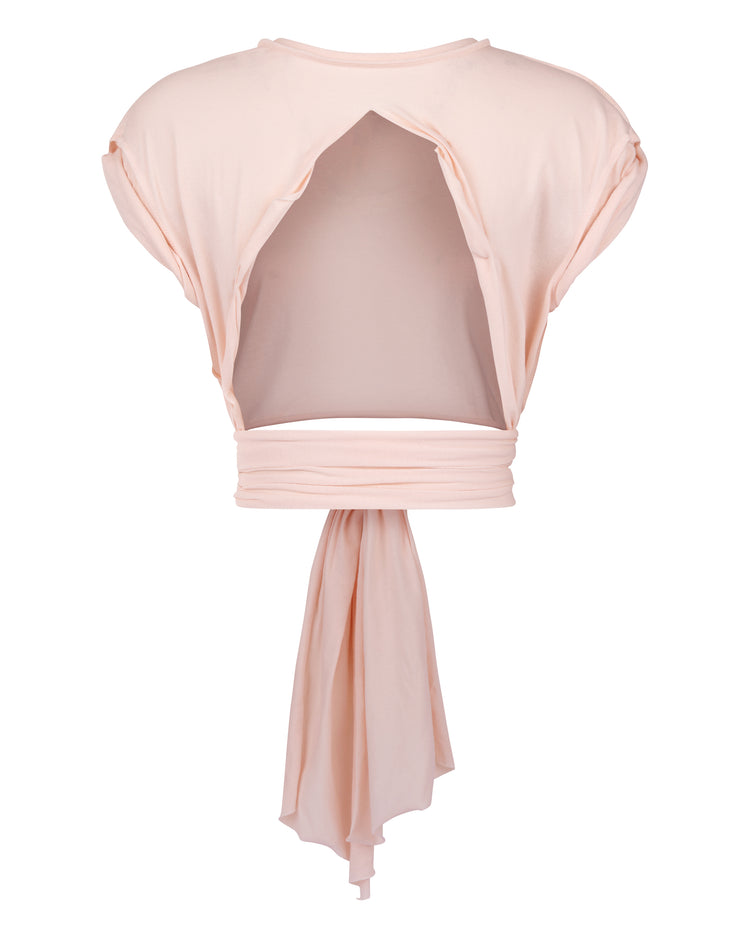 JERSEY RIPPED TEE // PINK MIST