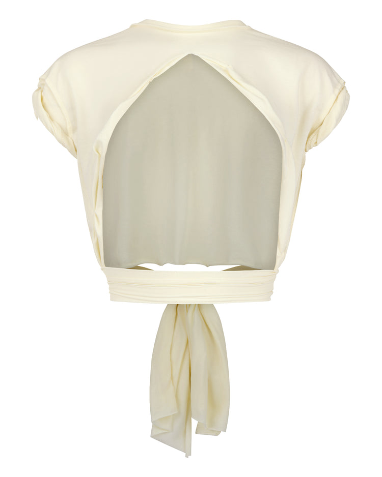JERSEY RIPPED TEE // MOON GLOW