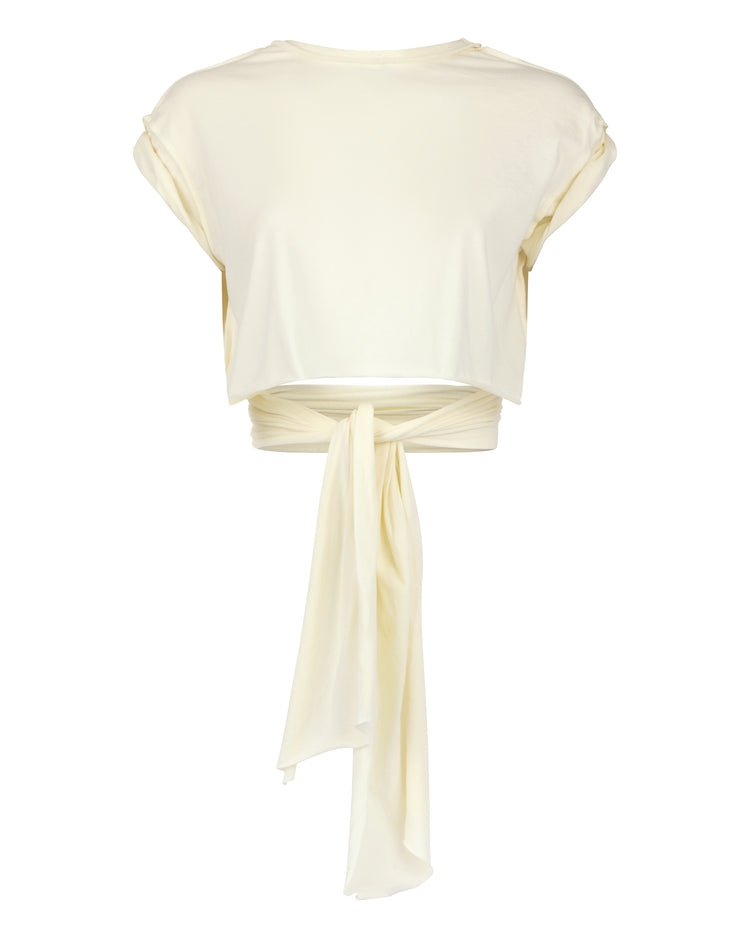 JERSEY RIPPED TEE // MOON GLOW