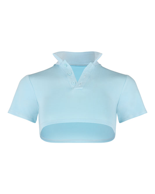MODAL MICRO POLO // AQUAMARINE