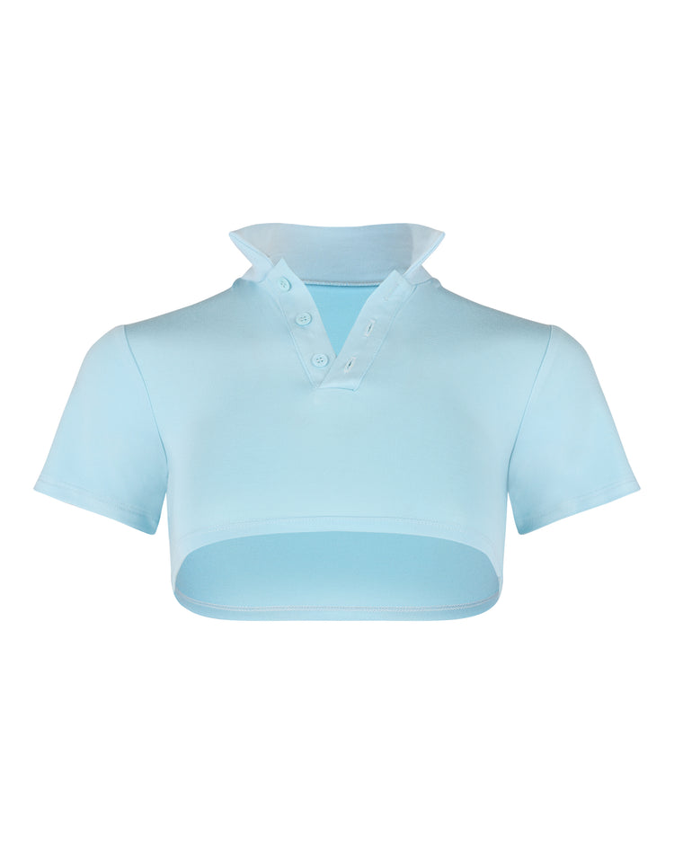 MODAL MICRO POLO // AQUAMARINE
