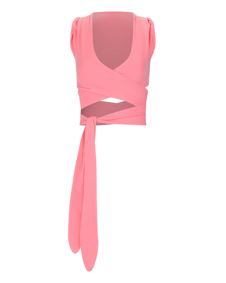 TACK SHOULDER BRALETTE // PLUMERIA