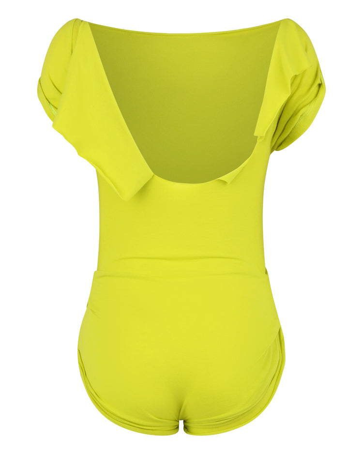 DESTROYED TSHIRT BODYSUIT // KIWI