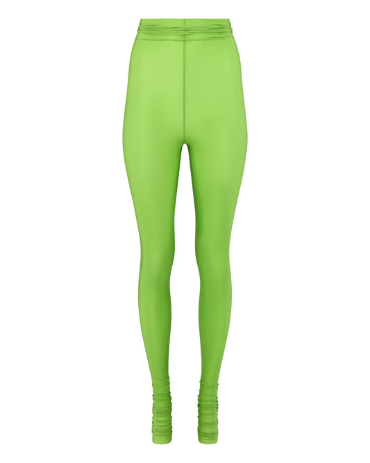 SHEER SHIMMER TIGHTS // FROG