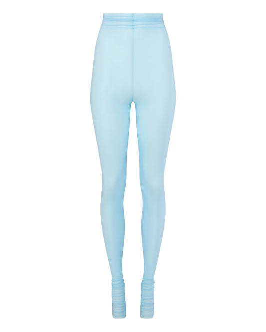 SHEER SHIMMER TIGHTS // AQUAMARINE