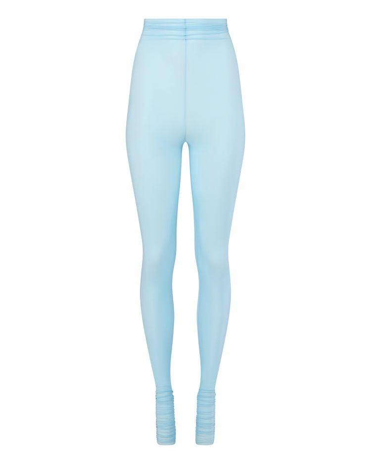 SHEER SHIMMER TIGHTS // AQUAMARINE