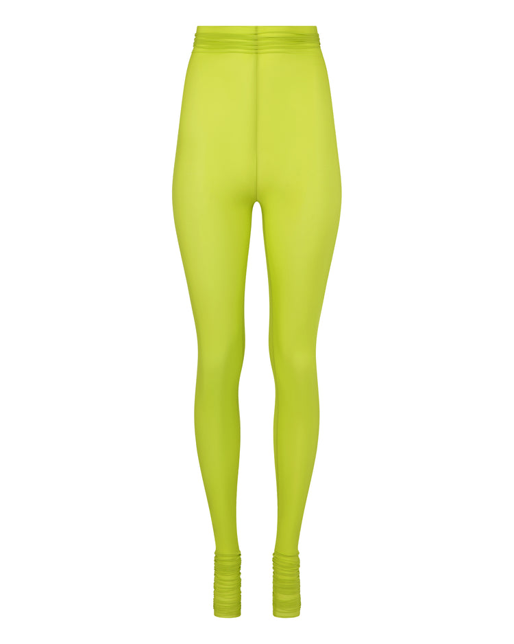 SHEER SHIMMER TIGHTS // KIWI