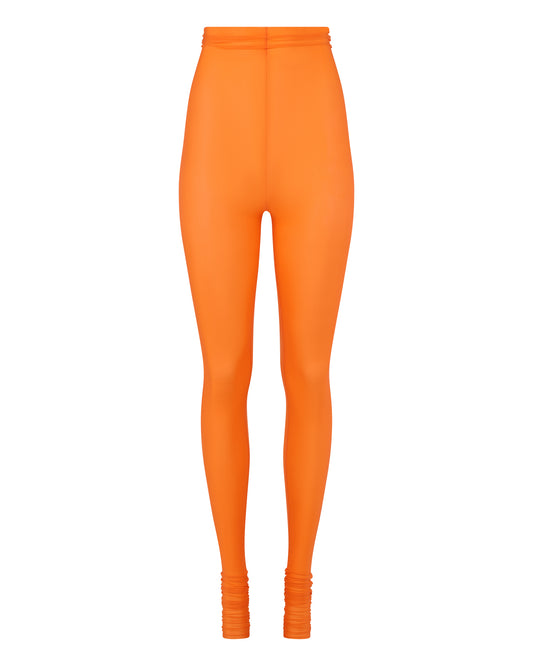 SHEER SHIMMER TIGHTS // PERSIMMON