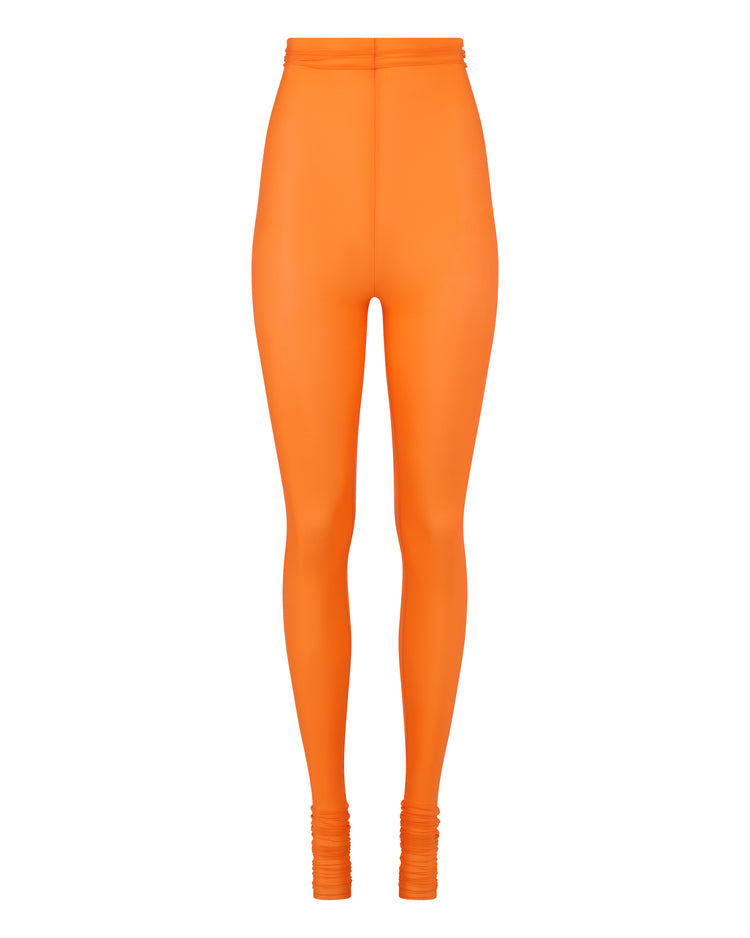 SHEER SHIMMER TIGHTS // PERSIMMON