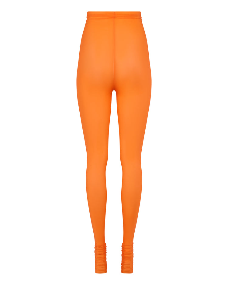 SHEER SHIMMER TIGHTS // PERSIMMON