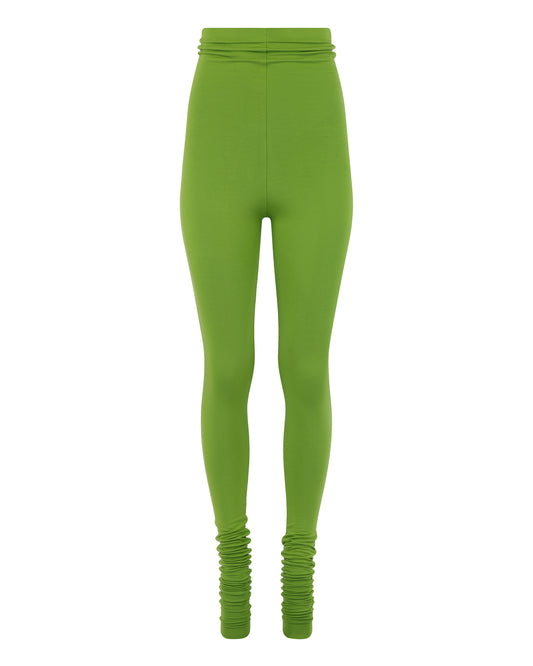 MODAL DOUBLE RAW EDGE LEGGING // FROG