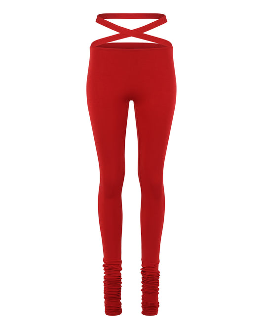 '91 CRISS CROSS LEGGING // ADRENALINE RUSH