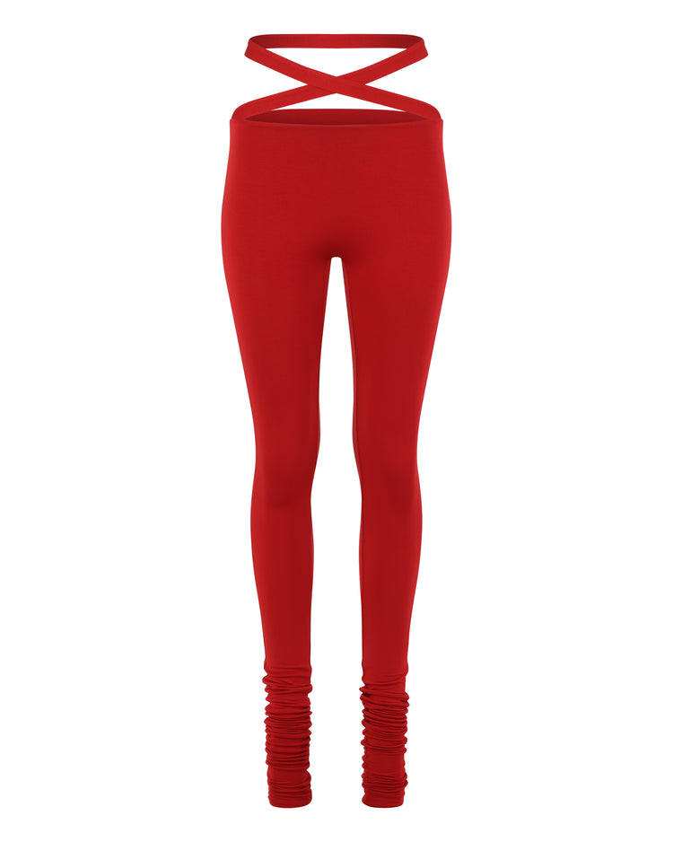 '91 CRISS CROSS LEGGING // ADRENALINE RUSH