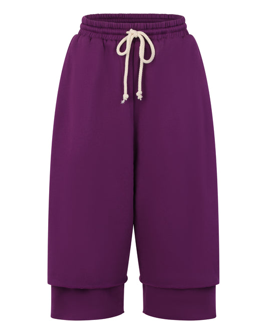 HIGH FREAQ SUPER SHORT // EGGPLANT