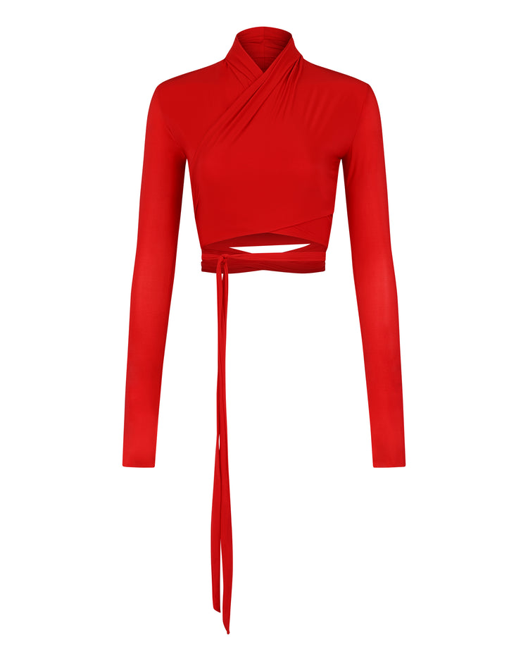 SHIMMER CROPPED BOLERO // ADRENALINE RUSH