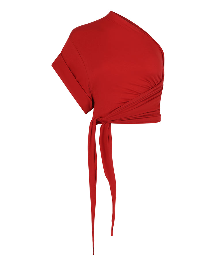 RAW EDGE ONE SLEEVE T-SHIRT // ADRENALINE RUSH