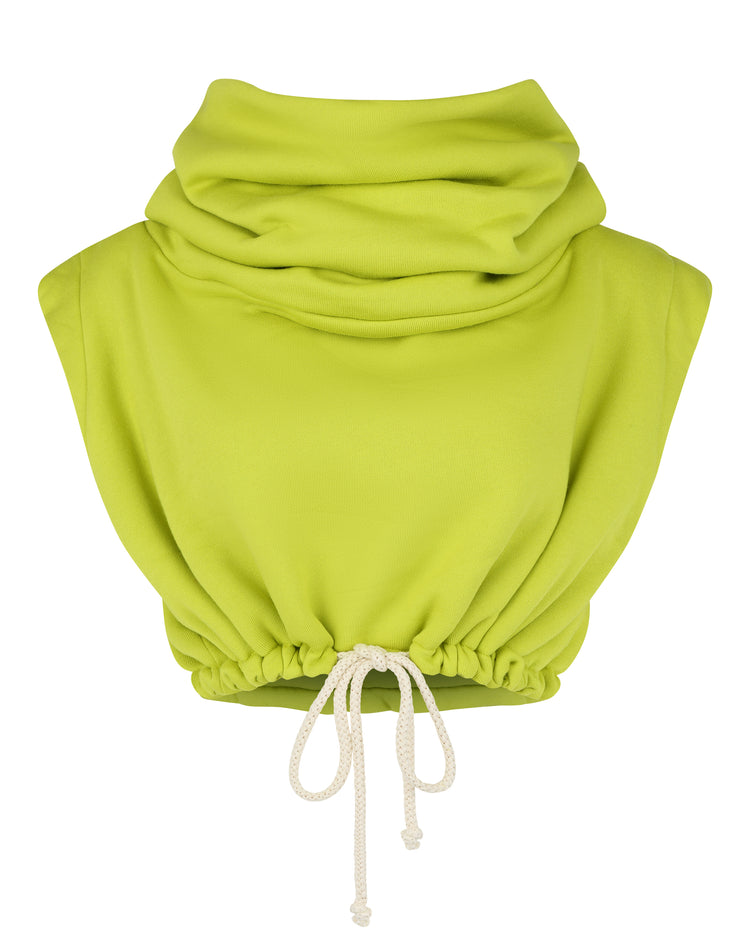 HIGH FREAQ TEDDY VEST // KIWI