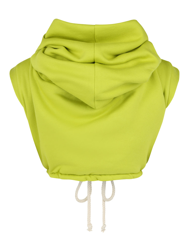 HIGH FREAQ TEDDY VEST // KIWI