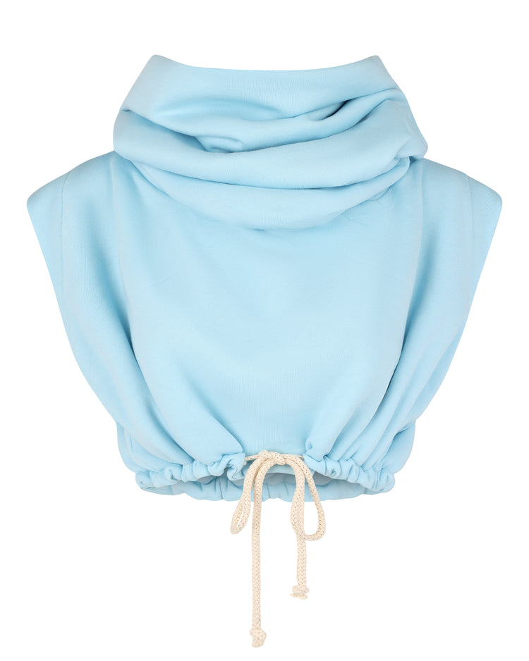 HIGH FREAQ TEDDY VEST // AQUAMARINE