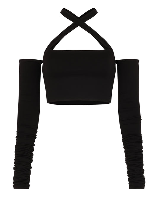 '91 CRISS CROSS TOP // MAGNETIC