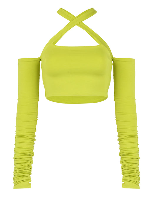'91 CRISS CROSS TOP // KIWI