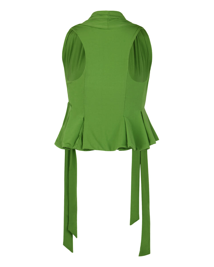 RACERBACK FLOUNCE TOP // FROG