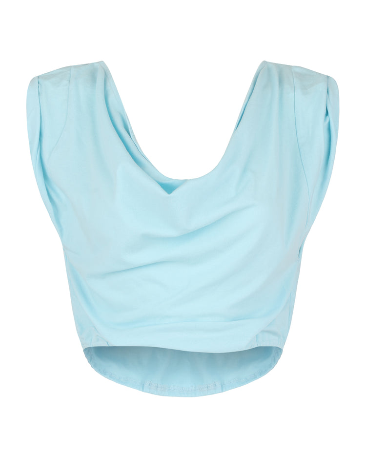 SHIFT TEE // AQUAMARINE