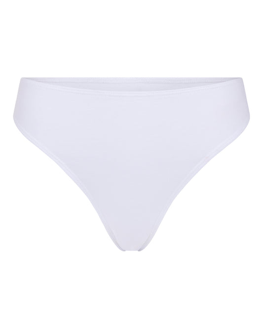JERSEY THONG // OPTIC WHITE