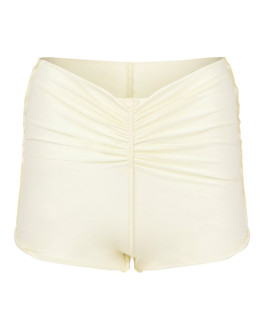 SCRUNCH TAP SHORT // MOON GLOW