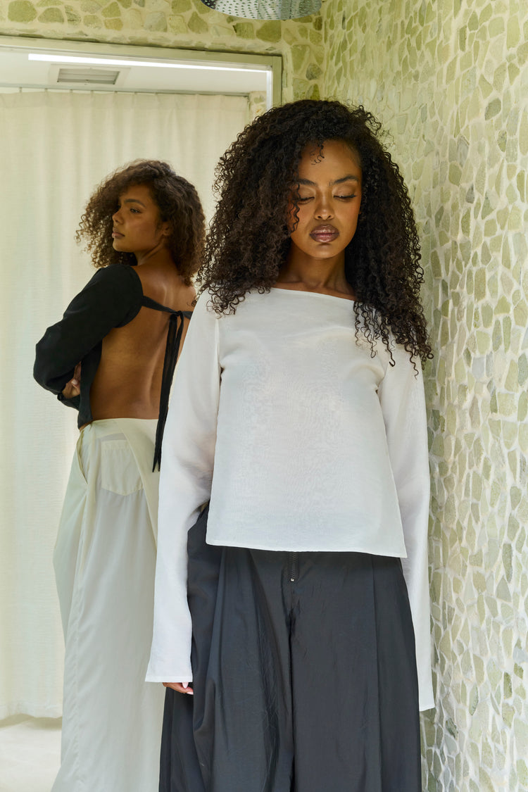 WINDBREAKER RAVER PANT // DARK MATTER