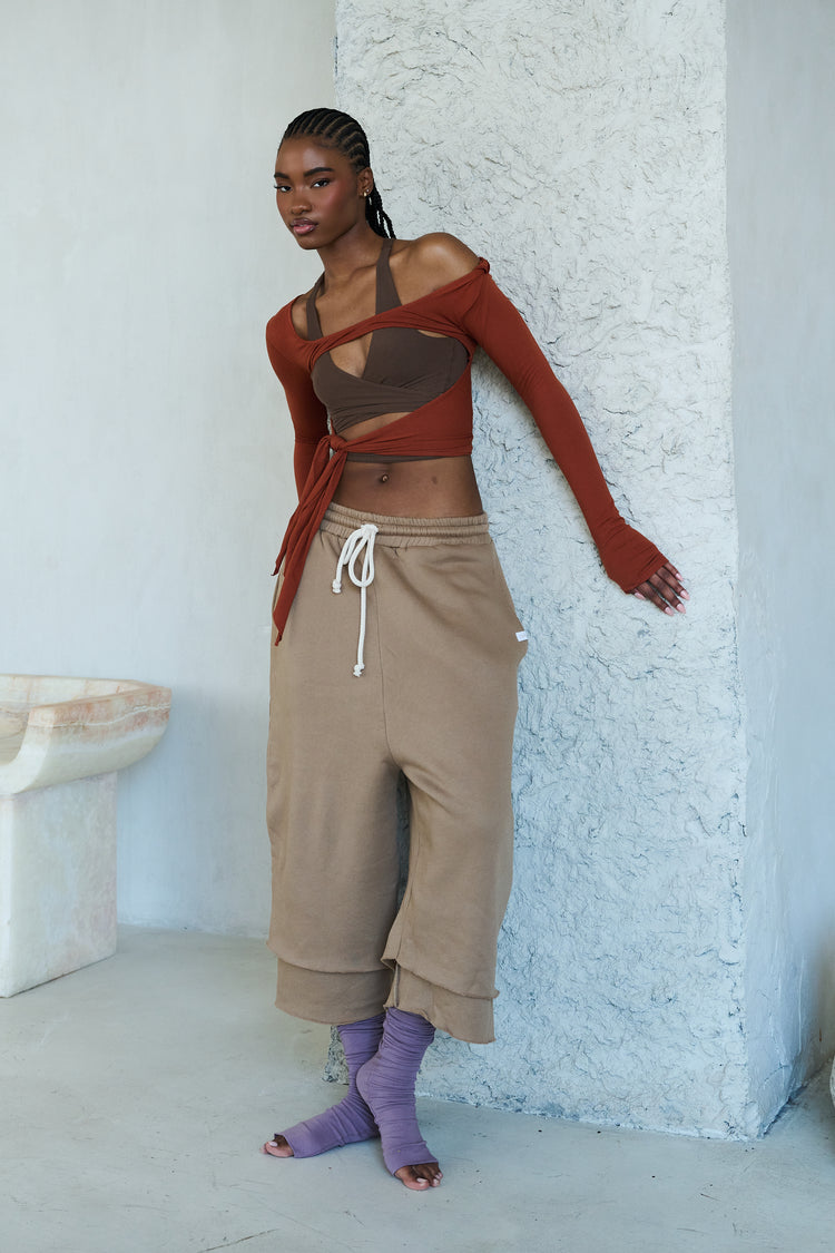 SHORTIE LEG WARMER // AMETHYST