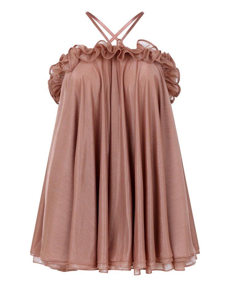 BABYDOLL HALTER MINI // PETAL NECTAR
