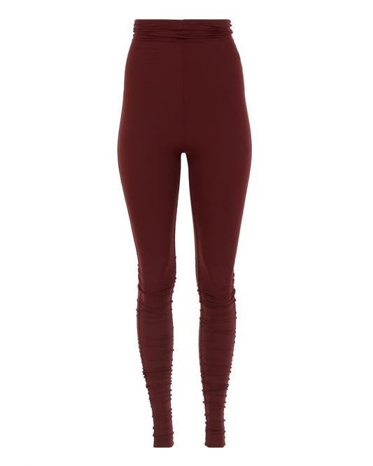 HOSIERY LEGGING // CHERRY WINE