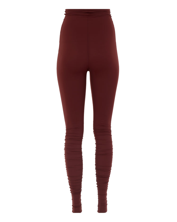 HOSIERY LEGGING // CHERRY WINE