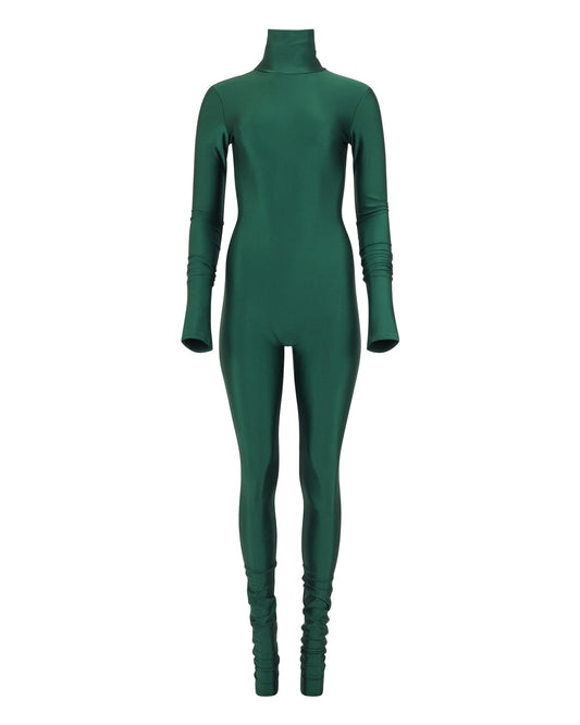 DANCE SPANDEX COZY CATSUIT // WARM HUNTER